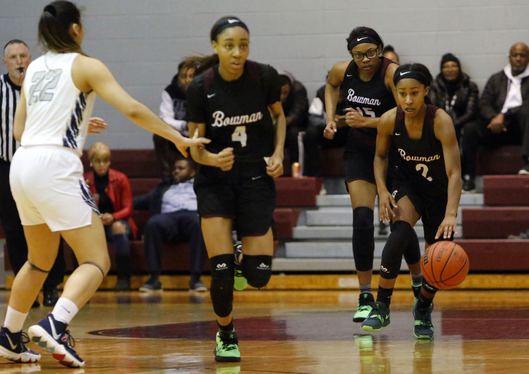 Gallery: Girls 2A basketball sectional final - Bishop Noll vs. Bowman Academy